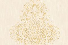 31945-2 cikkszámú tapéta, Architects Paper Luxury Wallpaper tapéta katalógusából Barokk-klasszikus,valódi textil,arany,bézs-drapp,gyengén mosható,vlies tapéta