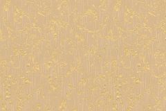 30660-3 cikkszámú tapéta, Architects Paper Metallic Silk tapéta katalógusából Barokk-klasszikus,csillámos,különleges felületű,különleges motívumos,valódi textil,arany,narancs-terrakotta,vlies tapéta