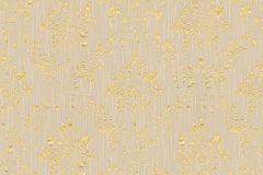 30662-4 cikkszámú tapéta, Architects Paper Metallic Silk tapéta katalógusából Barokk-klasszikus,csillámos,különleges felületű,különleges motívumos,valódi textil,arany,bézs-drapp,vlies tapéta