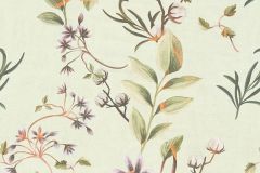 78212-1 cikkszámú tapéta, As Creation Anna dAndrea tapéta katalógusából Természeti mintás,virágmintás,barna,narancs-terrakotta,zöld,lemosható,vlies tapéta