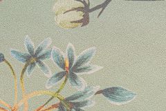 78212-2 cikkszámú tapéta, As Creation Anna dAndrea tapéta katalógusából Természeti mintás,virágmintás,barna,kék,narancs-terrakotta,szürke,lemosható,vlies tapéta