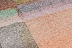 78225-2 cikkszámú tapéta, As Creation Anna dAndrea tapéta katalógusából Absztrakt,geometriai mintás,fekete,narancs-terrakotta,lemosható,vlies tapéta