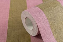 78226-1 cikkszámú tapéta, As Creation Anna dAndrea tapéta katalógusából Csíkos,pink-rózsaszín,zöld,lemosható,illesztés mentes,vlies tapéta