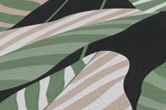 39094-2 cikkszámú tapéta, As Creation Antigua tapéta katalógusából Természeti mintás,bézs-drapp,fekete,zöld,súrolható,vlies tapéta