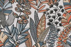 39095-2 cikkszámú tapéta, As Creation Antigua tapéta katalógusából Természeti mintás,kék,narancs-terrakotta,súrolható,vlies tapéta
