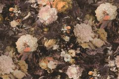 38821-2 cikkszámú tapéta, As Creation Battle of Style tapéta katalógusából Virágmintás,barna,pink-rózsaszín,súrolható,vlies tapéta