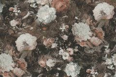 38821-3 cikkszámú tapéta, As Creation Battle of Style tapéta katalógusából Virágmintás,fehér,narancs-terrakotta,szürke,súrolható,vlies tapéta