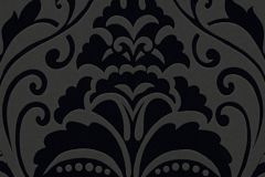 2554-26 cikkszámú tapéta, As Creation Black is Beautiful tapéta katalógusából Barokk-klasszikus,természeti mintás,fekete,lemosható,vlies tapéta