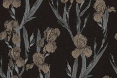 37526-1 cikkszámú tapéta, As Creation Black is Beautiful tapéta katalógusából Természeti mintás,virágmintás,bézs-drapp,fekete,szürke,súrolható,vlies tapéta