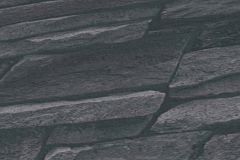 38813-4 cikkszámú tapéta, As Creation Black is Beautiful tapéta katalógusából 3d hatású,kőhatású-kőmintás,fekete,szürke,súrolható,vlies tapéta