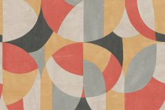 39932-3 cikkszámú tapéta, As Creation French Affair tapéta katalógusából Absztrakt,geometriai mintás,bézs-drapp,piros-bordó,sárga,szürke,súrolható,vlies tapéta
