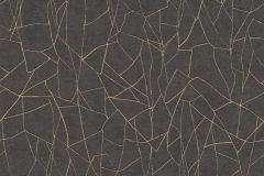 39934-4 cikkszámú tapéta, As Creation French Affair tapéta katalógusából Absztrakt,geometriai mintás,arany,fekete,lemosható,vlies tapéta
