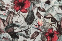 37216-1 cikkszámú tapéta, As Creation Greenery tapéta katalógusából Virágmintás,piros-bordó,szürke,súrolható,vlies tapéta