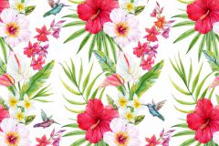 DD116608 cikkszámú tapéta, As Creation Greenery tapéta katalógusából Virágmintás,pink-rózsaszín,zöld,vlies panel, fotótapéta