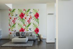 DD116608 cikkszámú tapéta, As Creation Greenery tapéta katalógusából Virágmintás,pink-rózsaszín,zöld,vlies panel, fotótapéta