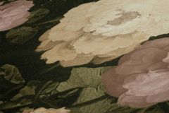 37650-1 cikkszámú tapéta, As Creation History of Art tapéta katalógusából Virágmintás,pink-rózsaszín,vajszín,zöld,súrolható,vlies tapéta