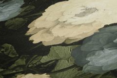 37650-2 cikkszámú tapéta, As Creation History of Art tapéta katalógusából Virágmintás,kék,vajszín,zöld,súrolható,vlies tapéta