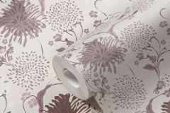38900-1 cikkszámú tapéta, As Creation House of Turnowsky tapéta katalógusából Természeti mintás,virágmintás,fehér,lila,súrolható,vlies tapéta