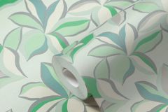 38908-3 cikkszámú tapéta, As Creation House of Turnowsky tapéta katalógusából Virágmintás,fehér,kék,szürke,zöld,lemosható,vlies tapéta
