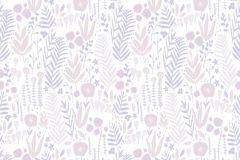 38118-1 cikkszámú tapéta, As Creation Little Love tapéta katalógusából Természeti mintás,fehér,lila,pink-rózsaszín,gyengén mosható,vlies tapéta