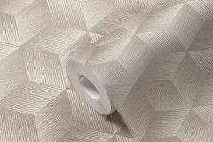 38506-1 cikkszámú tapéta, As Creation Natural Living tapéta katalógusából Geometriai mintás,textil hatású,bézs-drapp,szürke,lemosható,vlies tapéta