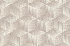 38506-1 cikkszámú tapéta, As Creation Natural Living tapéta katalógusából Geometriai mintás,textil hatású,bézs-drapp,szürke,lemosható,vlies tapéta