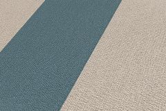 38665-1 cikkszámú tapéta, As Creation Natural Living tapéta katalógusából Csíkos,textil hatású,bézs-drapp,zöld,illesztés mentes,lemosható,vlies tapéta