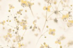38726-1 cikkszámú tapéta, As Creation Pint Walls tapéta katalógusából Virágmintás,fehér,sárga,súrolható,vlies tapéta