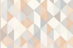 36786-2 cikkszámú tapéta, As Creation Trendwall tapéta katalógusából Absztrakt,geometriai mintás,fehér,kék,narancs-terrakotta,szürke,súrolható,vlies tapéta
