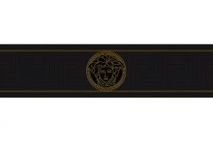 93522-4 cikkszámú tapéta, As Creation Versace 3 tapéta katalógusából Különleges felületű,különleges motívumos,arany,fekete,súrolható,vlies bordűr