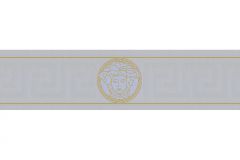 93522-5 cikkszámú tapéta, As Creation Versace 3 tapéta katalógusából Különleges felületű,különleges motívumos,metál-fényes,arany,ezüst,súrolható,vlies bordűr