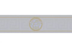 93522-5 cikkszámú tapéta, As Creation Versace 5 tapéta katalógusából Barokk-klasszikus,arany,ezüst,súrolható,vlies bordűr
