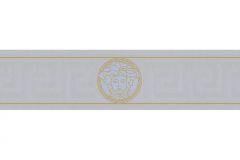 93522-5 cikkszámú tapéta, As Creation Versace 5 tapéta katalógusából Barokk-klasszikus,arany,ezüst,súrolható,vlies bordűr