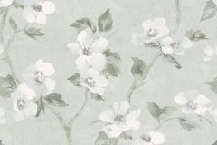 3585 cikkszámú tapéta, Boras Cottage Garden tapéta katalógusából Virágmintás,szürke,súrolható,vlies tapéta
