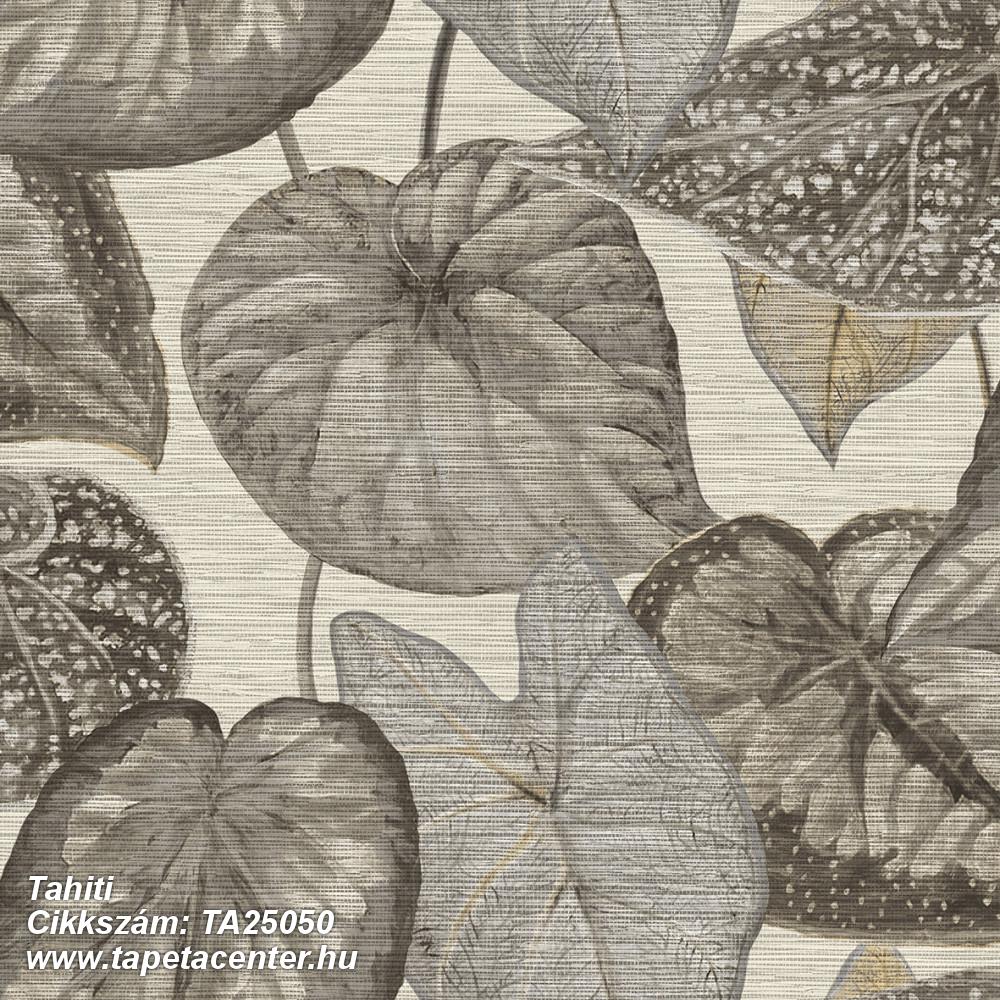 Természeti mintás,textil hatású,szürke,lemosható,vlies tapéta 