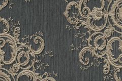 10154-15 cikkszámú tapéta, Erismann Elle tapéta katalógusából Barokk-klasszikus,metál-fényes,arany,fekete,lemosható,vlies tapéta