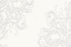 10154-31 cikkszámú tapéta, Erismann Elle tapéta katalógusából Barokk-klasszikus,metál-fényes,fehér,lemosható,vlies tapéta