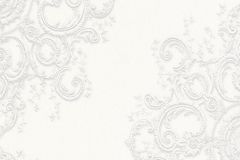 10154-31 cikkszámú tapéta, Erismann Elle tapéta katalógusából Barokk-klasszikus,metál-fényes,fehér,lemosható,vlies tapéta