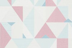 10119-05 cikkszámú tapéta, Erismann Novara 2022 tapéta katalógusából Absztrakt,retro,fehér,kék,pink-rózsaszín,lemosható,vlies tapéta