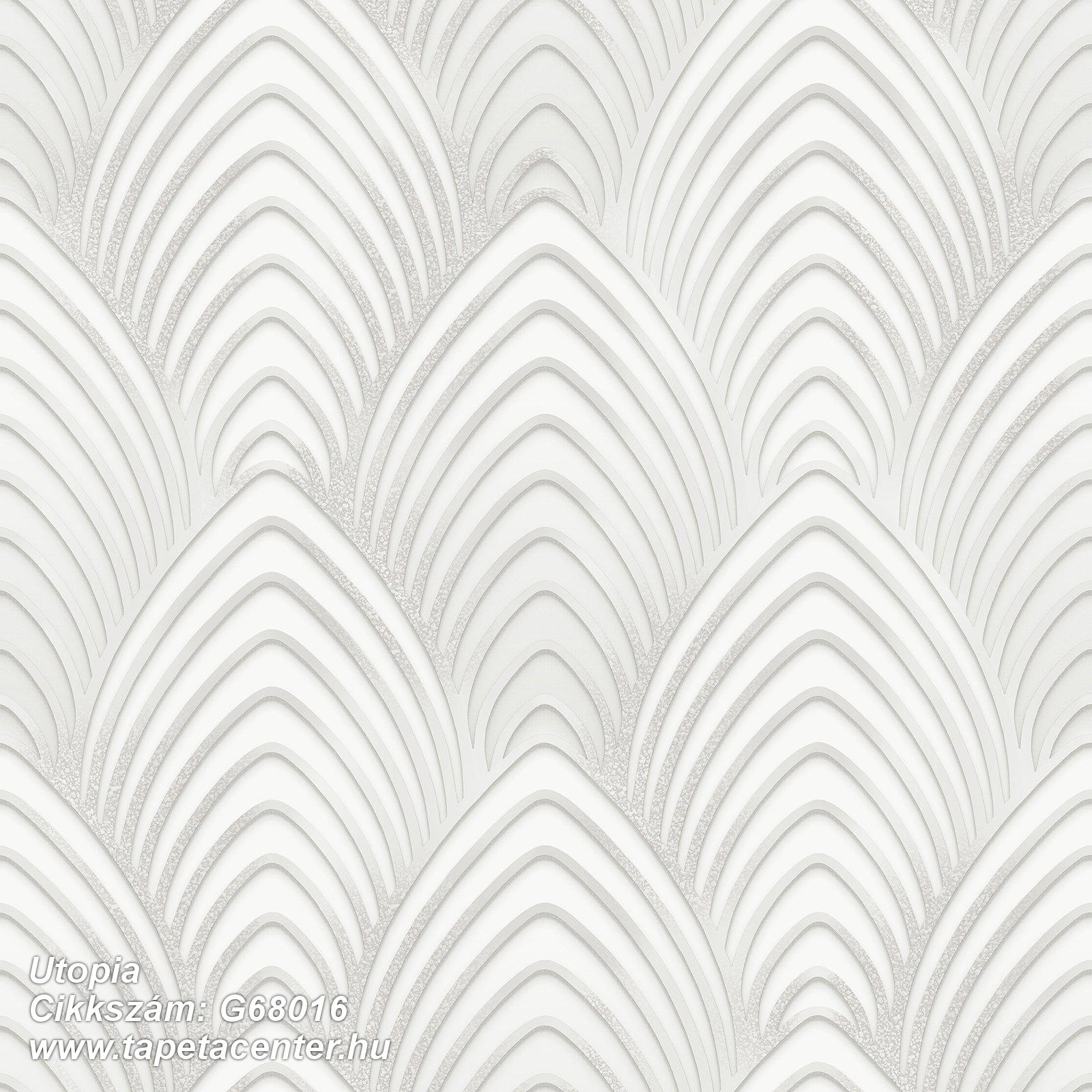3d hatású,dekor,geometriai mintás,ezüst,fehér,súrolható,vlies tapéta 