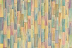XXL4-028 cikkszámú tapéta, Komar Into Illusions 2 tapéta katalógusából Fa hatású-fa mintás,kék,lila,narancs-terrakotta,sárga,szürke,zöld,gyengén mosható,vlies poszter, fotótapéta