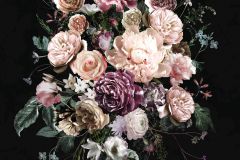 P415-VD2 cikkszámú tapéta, Komar Komar Pure tapéta katalógusából Virágmintás,bézs-drapp,fekete,lila,pink-rózsaszín,zöld,vlies poszter, fotótapéta