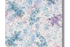 47450 cikkszámú tapéta, Marburg Eden tapéta katalógusából Rajzolt,természeti mintás,virágmintás,kék,lila,lemosható,vlies tapéta