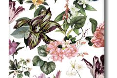 47458 cikkszámú tapéta, Marburg Eden tapéta katalógusából Természeti mintás,virágmintás,fehér,pink-rózsaszín,zöld,lemosható,vlies tapéta