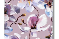 47463 cikkszámú tapéta, Marburg Eden tapéta katalógusából Rajzolt,virágmintás,kék,pink-rózsaszín,lemosható,vlies tapéta