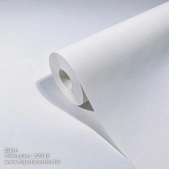 Egyszínű,textilmintás,fehér,illesztés mentes,súrolható,vlies tapéta 