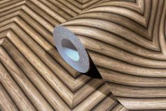 Geometriai mintás,barna,súrolható,vlies tapéta 33377 cikkszámú tapéta, Marburg Travertino tapéta katalógusából Geometriai mintás,barna,súrolható,vlies tapéta