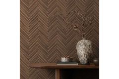 Geometriai mintás,barna,súrolható,vlies tapéta 33378 cikkszámú tapéta, Marburg Travertino tapéta katalógusából Geometriai mintás,barna,súrolható,vlies tapéta