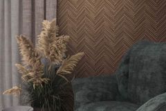 Geometriai mintás,barna,súrolható,vlies tapéta 33378 cikkszámú tapéta, Marburg Travertino tapéta katalógusából Geometriai mintás,barna,súrolható,vlies tapéta