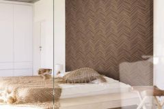 Geometriai mintás,barna,súrolható,vlies tapéta 33378 cikkszámú tapéta, Marburg Travertino tapéta katalógusából Geometriai mintás,barna,súrolható,vlies tapéta